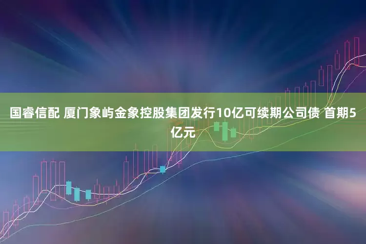 国睿信配 厦门象屿金象控股集团发行10亿可续期公司债 首期5亿元